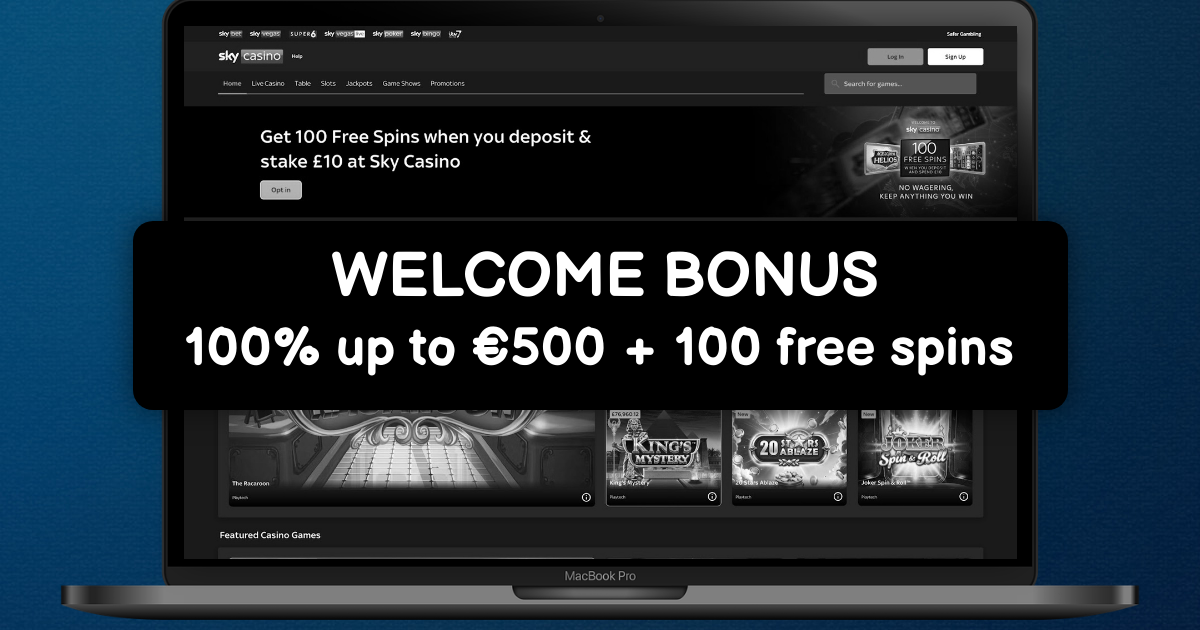 Sky Casino banner